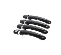 Auto Maniglia Esterna Lato Per SEAT Per Ibiza 6J Mk4 6L Mk3 FR Per Cupra 2004-2016 Copri-maniglie Per Portiere Auto Cromate Nere Lucide Accessori Per Styling Adesivi(Style1)