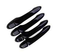 Auto maniglia Guscio Compatibile Con Dodge Per Dart 2013 2014 2015 2016 Berlina 1 Set Gloss Nero Maniglia Esterna Della Porta Copertura Trim Chiave Parti Di Automobili