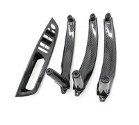 Auto Maniglia Interna Per BMW Per X5 Per X6 Per E70 Per E71 Per E72 2007-2013 LHD RHD Car Interior Door Pull Handle Bracciolo Interno Pannello Copertura(LHD Carbon set)