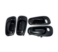 Auto Maniglia Interna Per Toyota Per Corolla 1998 1999 2000 2001 2002 69206-02060 Maniglia Interna Porta Con Foro Per Serratura Elettrica Sinistra Destra 4 Pezzi(Black 4PCS)