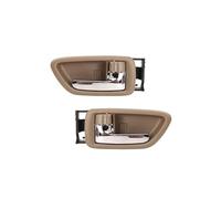 Auto Maniglia Interna Porta Per Toyota Per Avalon 2000-2004 Per Sequoia 2001-2007 Sinistra Destra Parte Auto Beige Chrome Maniglia Interna Della Porta(A Pair)