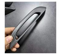 Auto Maniglia porta esterna Per Tesla Per Modello 3 Y 2017-2024 Adesivi Per Maniglia Antigelo Copertura Modifica Auto Pomello Della Porta Antigelo ABS 4 Pezzi Maniglie Porte(4pcs Matte carbon)