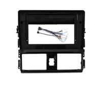 Auto Mascherina Autoradio Da 9/10,1 Pollici Per Toyota Per Yaris Per Vios 2013 2014 2015 2016 Kit Di Montaggio Per Pannello Lettore DVD 2DIN Telaio Autoradio(With cable-10inch)