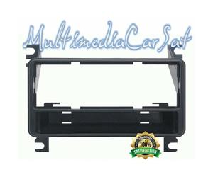 Auto Mascherina Autoradio ISO Nero Toyota Yaris 07-12 Montaggio 1 Din 3429