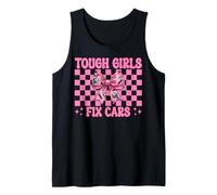 Auto Meccanico Ragazza Garage Chiave Mamma Duro Ragazze Fix Cars Canotta
