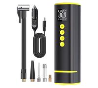 Auto Mini Air Pump - Compressore 'aria portatile | Pompa per pneumatici per auto | Pressione elettrica a cordone elettrica da 150 psi per per camion motociclette per moto per moto in biciclet