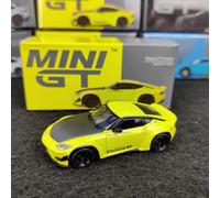 AUTO MINI GT NISSAN Z 400 IKAZUCHI GIALLO PANDEM 2024 1:64 NUOVA SCATOLA REF 752
