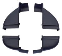 Auto Minigonne Laterali Per NISSAN Per NAVARA D23 NP300 2015-2017 Minigonna Laterale Auto Tappo Porta Pedana Tappo Parti Ricambio(Whole kit 4pcs)