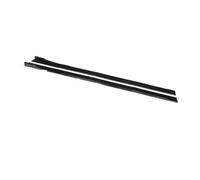 Auto Minigonne Laterali Per Q60 2 Porte Coupé 2017-2022 .2m Minigonne Laterali Estensione Rocker Splitter Diffusore Winglet Ali(Aspetto in fibra di carbonio)
