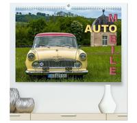 AUTO MOBILE (Calendrier mural 2026 DIN A2 vertical) calendrier de bureau: Rassemblement de véhicules anciens