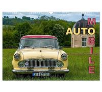 AUTO MOBILE (Calendrier mural 2026 DIN A3 vertical), CALVENDO calendrier mensuel: Rassemblement de véhicules anciens