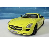 Auto Modellino Diecast Mercedes-Benz SLS AMG 2010 Giallo 1:43