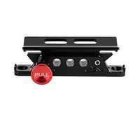 Auto modificata in alluminio modificato in lega di fuoco regolabile estintore staffa rapida rilascio ruggine a prova di ruggine al sicuro adatto per jk illimitato sahara rubicon