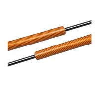 Auto Molla A Gas Cofano Anteriore Per A1 Per Sportback 8X 2012-2018 Aste Supporto, Pistone Ammortizzatore Motore, Ammortizzatori Idraulici Anteriori Cofano(Orange carbon fiber)