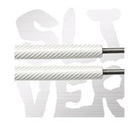 Auto Molla A Gas Per Mazda Per MX-5 Per MX5 Roadster NA NB 1989-2005 Cofano Anteriore Modifica Ammortizzatori A Gas Molla Supporto Sollevamento Ammortizzatori Cofano(SILVER CARBON FIBER)