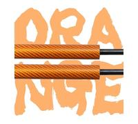 Auto Molla A Gas Per Mazda Per MX-5 Per MX5 Roadster NA NB 1989-2005 Cofano Anteriore Modifica Ammortizzatori A Gas Molla Supporto Sollevamento Ammortizzatori Cofano(ORANGE CARBON FIBER)
