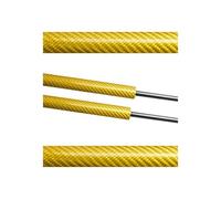 Auto Molla A Gas Per Nissan Per Primera P11 1996-2002 Per G20 Cofano Anteriore Supporto Sollevamento Molla A Gas Ammortizzatori Cilindro Pistone Asta Montanti(Yellow carbon fiber)