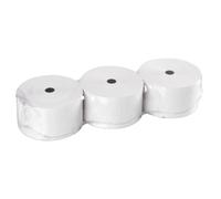 Rotoli carta termica per colonnine aree di servizio, 3 pz - 75 g/m² - 57 mm x...