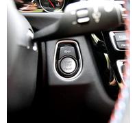 Auto Motore Avvio Stop Interruttore Coperchio Pulsante con Off Start&Stop Per BMW F20 F21 F52 F22 F23 F45 F46 F30 F35 F34 F32 F36 F10 F18 F12 F13 F01 F02 X1 F48 X1 3 F25 X4 F26 X5 F15 X6 F16 (argento)