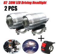 Auto Motorrad-Nebelscheinwerfer Biciclette Abbagliante Fari LED con Interruttore