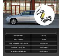 Auto MP3 Audio Interfaccia Aux USB Adattatore Caricatore CD per Accord 2003 2004