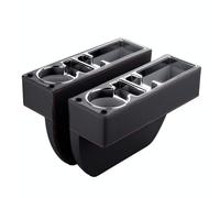 Auto multi-funzionale con console PU in pelle cuoio porta tazza sedile scatola d