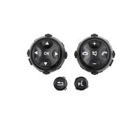 Auto Multifunzione Pulsanti Volante Copertura del pulsante del volante multifunzione per auto adatta per Benz W221 W216 Classe S CL S280 S300 S350 S400 S600 2218213651(Black 1 pair)