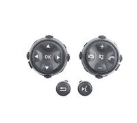 Auto Multifunzione Pulsanti Volante Copertura del pulsante del volante multifunzione per auto adatta per Benz W221 W216 Classe S CL S280 S300 S350 S400 S600 2218213651(Gray 1 pair)