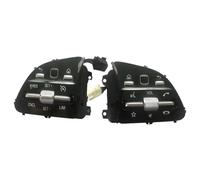 Auto Multifunzione Pulsanti Volante Per Benz C180 C260 Per GLA GLB250 Per GLE Pulsanti Al Volante Dell'auto Musica Bluetooth Interruttore Telefono Pulsante Velocità Di Crociera(A set black)