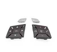 Auto Multifunzione Pulsanti Volante Per Benz CE Classe GLK W204 X204 W212 W218 W156 LHD RHD Interruttore Di Controllo Del Volante Dell'auto Pulsante Multifunzione(B Moka 1 Pair)