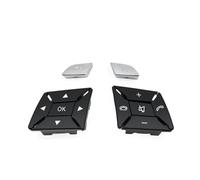 Auto Multifunzione Pulsanti Volante Per Benz CE Classe GLK W204 X204 W212 W218 W156 LHD RHD Interruttore Di Controllo Del Volante Dell'auto Pulsante Multifunzione(B Black 1 Pair)