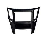 Auto Navigation Panel Frame Adattatore per fascia da 9 pollici per auto adatto per Subaru Outback Legacy 2010-2016 Kit pannello di montaggio per cruscotto radio Android(LHD-black)