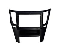 Auto Navigation Panel Frame Adattatore per fascia da 9 pollici per auto adatto per Subaru Outback Legacy 2010-2016 Kit pannello di montaggio per cruscotto radio Android(LHD-blackcable)