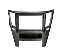 Auto Navigation Panel Frame Adattatore per fascia da 9 pollici per auto adatto per Subaru Outback Legacy 2010-2016 Kit pannello di montaggio per cruscotto radio Android(LHD-gray)