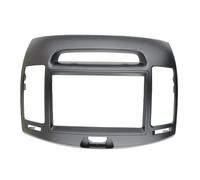 Auto Navigation Panel Frame Doppio pannello radio 2 DIN con guida a sinistra, GPS, stereo, CD, installazione, adatto per Hyundai Elantra Avante 2006-2011 Navigation Panel(Grey 173X98mm)