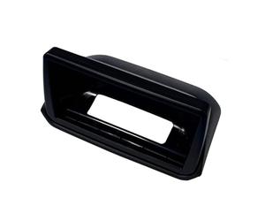 Auto Navigation Panel Frame Fascia da 9 pollici per lettore stereo Android GPS MP5, 2 DIN, adatta per PAJERO TR4, adatta per Pajero IO 1998-2007(Black-Frame-A)