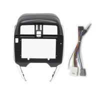 Auto Navigation Panel Frame Kit cornice per cruscotto autoradio stereo per auto adatto per NISSAN Micra March Versa Note Livina Almera Latio Sunny Juke(Fascia and cable 10.1 inch)
