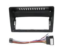 Auto Navigation Panel Frame Kit cruscotto stereo Android da 9" adatto per Nissan Micra K12 2002-2010 - Telaio radio e pannello frontale Navigation Panel(Frame Cable)