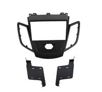 Auto Navigation Panel Frame Kit di montaggio per montaggio su cruscotto con pannello frontale nero, adatto per Ford Fiesta 2008-2017, GPS Navigation Panel(Black-2008-2011)
