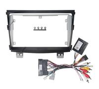 Auto Navigation Panel Frame Kit pannello di montaggio cruscotto radio Android per Mahindra XUV300(Full Set A)