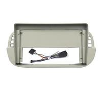 Auto Navigation Panel Frame Kit pannello di montaggio per cruscotto radio Android da 9 pollici con lettore DVD e GPS per auto, adatto per Fiat 500 2007-2015(Frame an canbus b)
