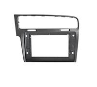 Auto Navigation Panel Frame Telaio per cruscotto a Kit telaio autoradio adatto per VW Golf 7 2013 2014 2015 2016 2017 Autoradio Installazione pannello cruscotto Fascia mascherina(Silver 9 inch)