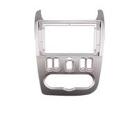 Auto Navigation Panel Frame Telaio per cruscotto a Mascherina autoradio 2 DIN adatta per RENAULT Logan Sandero DACIA Duster, adattatore doppio telaio, pannello CD, cornice cruscotto(Only frame)