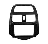 Auto Navigation Panel Frame Telaio per cruscotto a Mascherina autoradio 2 DIN da 9 pollici adatta per Chevrolet Spark 2010-2016, pannello stereo DVD doppio DIN, cruscotto(Only frame black uv)