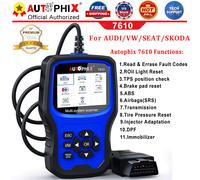 Auto OBD2 Diagnostic Scanner ABS SRS All System Oil EPB DPF TPMS Reset Tool