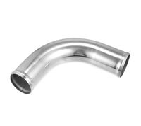 Auto OD 2.5" Gamba Lunghezza 4" Intercooler Tubo 90 Gradi Piega Gomito Tubo