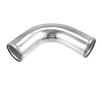 Auto OD 3" Gamba Lunghezza 4" Intercooler Tubo 90 Gradi Piega Gomito Tubo