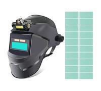 Auto Oscurante Saldatura Casco Saldatura Con Luce LED Solare Alimentazione Casco
