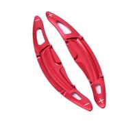 Auto Palette Cambi Compatibile Con Porsche Per Boxster Per Cayman 718 2016-2019 Per Macan 2014-2019 Estensione Del Cambio Al Volante In Alluminio Per Auto(Red)