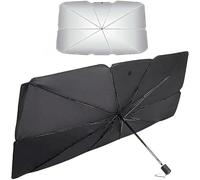 Auto Parabrezza Anteriore Interno Parasole per Volkswagen Taigo,Pieghevole Tendine Isolamento Termico Anti UV Automobile Copri Sole Proteggi Sole Ombrello Accessori Auto,X